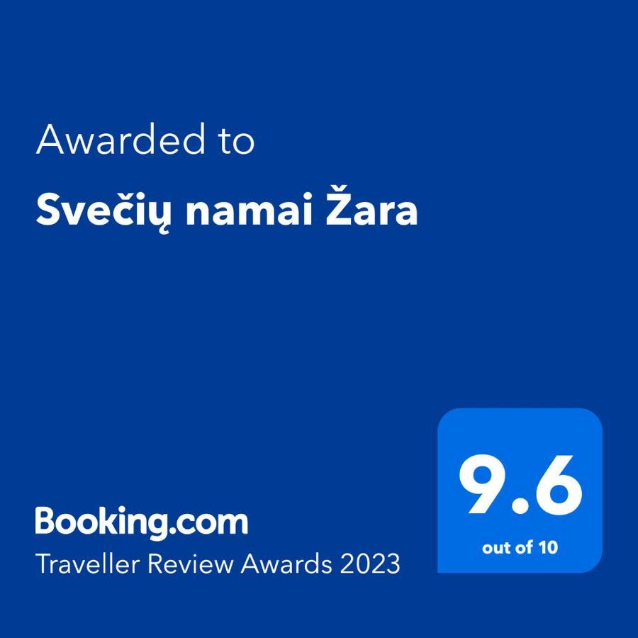Sveciu Namai Zara 호텔 Tytuvenai 외부 사진